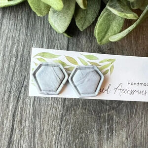 2/$10 #054 Handmade- Diamond Stud